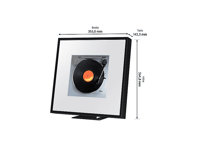 Thumbnail - SAMSUNG HW-LS60D/ZG Music Frame Lautsprecher, Schwarz