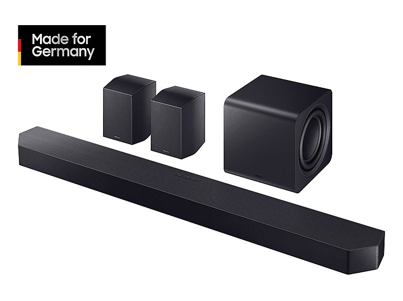 Samsung Q-Serie Soundbar HW-Q995GF 11.1.4-Kanal Subwoofer & Rücklautsprecher (2025) Black
