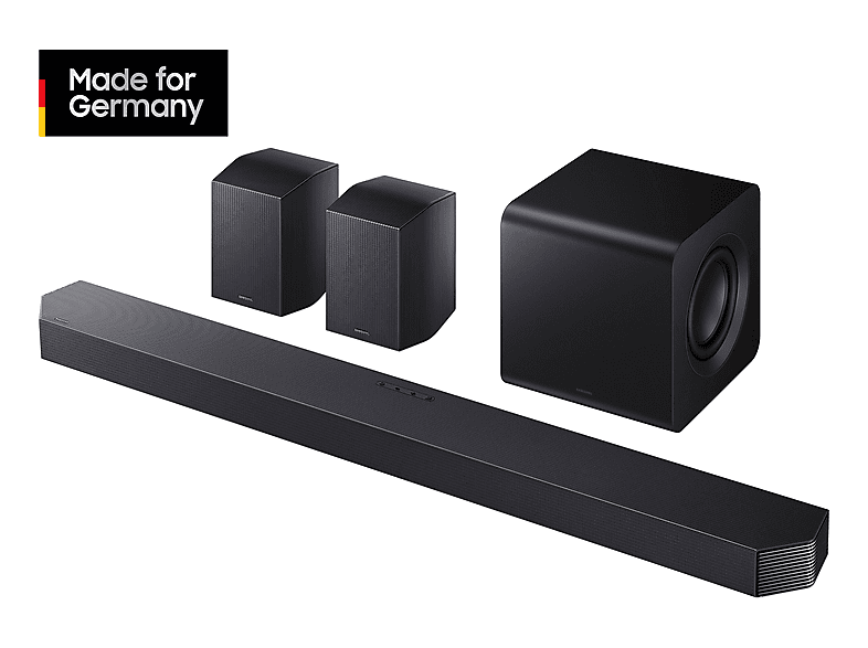 Samsung Q-Serie Soundbar HW-Q935GF 9.1.4-Kanal Subwoofer & Rücklautsprecher (2025) Black