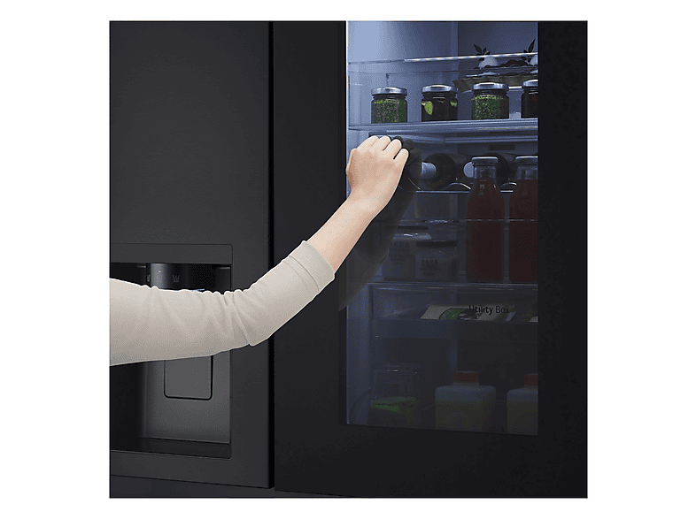 LG GSGE91EVAC G-Serie Side-by-Side (628 l, C, 1790 mm hoch, Essence Black Steel)