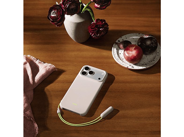 Thumbnail - BEATS Kickstand Case mit MagSafe und Kamerasteuerung, Backcover, Apple, iPhone 17 Pro Max, Kalkstein