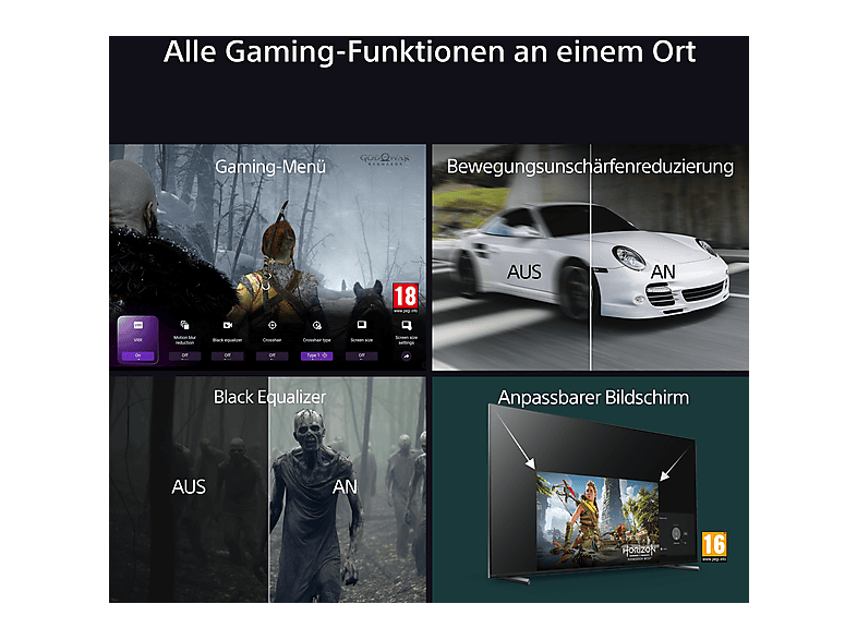 Thumbnail - SONY BRAVIA 8A K-55XR8A OLED TV (55 Zoll / 139 cm, 4K, SMART TV)