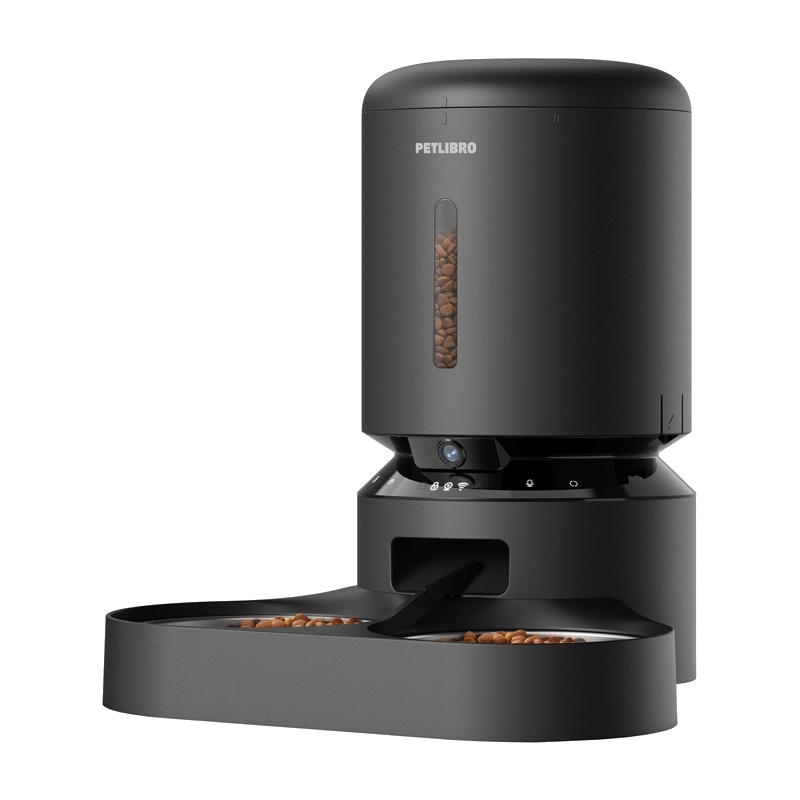 PETLIBRO Granary ételadagoló dupla tállal, kamerás, 5L, fekete