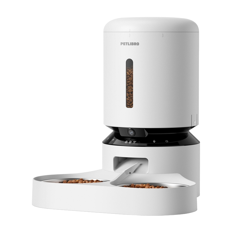 PETLIBRO Granary ételadagoló dupla tállal, kamerás, 5L, fehér