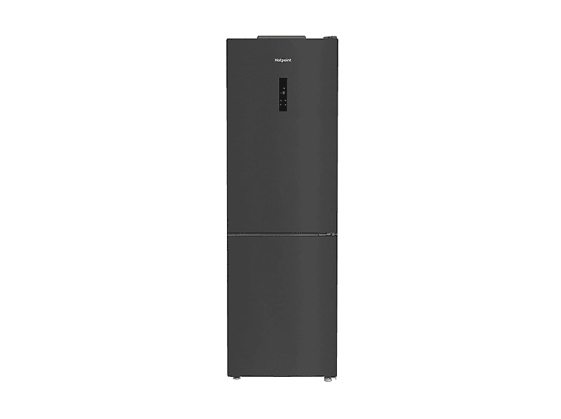 FRIGORIFERO COMBINATO HOTPOINT HPK 26363 XBR5E, Capacità netta totale 316 l, Rumorosità: 35 dB(A), 3 ripiani, Dimensioni: L 59,5 cm A 186,5 P 66,3 cm, Black/Inox, Classe D