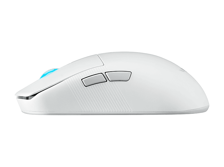 ASUS ROG Harpe Ace Mini White kabellose ESport Gaming Maus mit nur 49g Gewicht, ROG Micro-Switches, 8000Hz Polling Rate