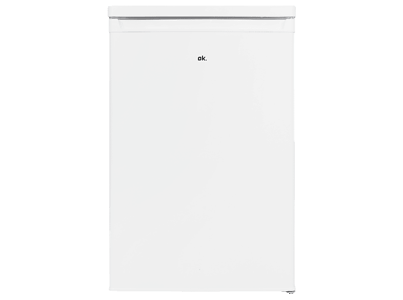 OK. OFR 131 D W  Kühlschrank (126 l, E, 855 mm hoch, Weiß)