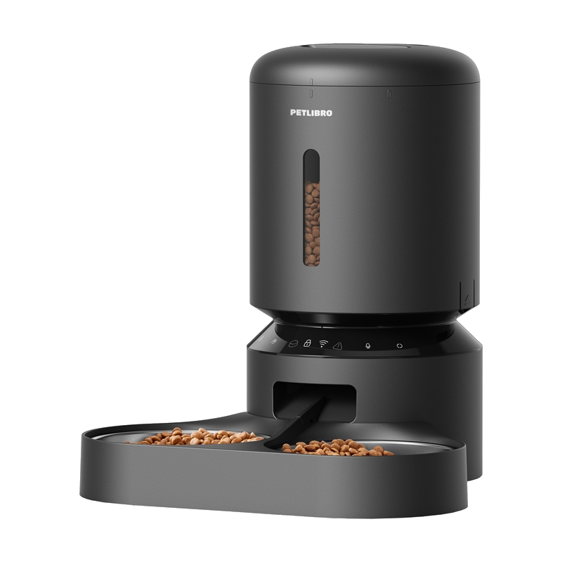 PETLIBRO Granary okos ételadagoló dupla tállal, 5L, fekete