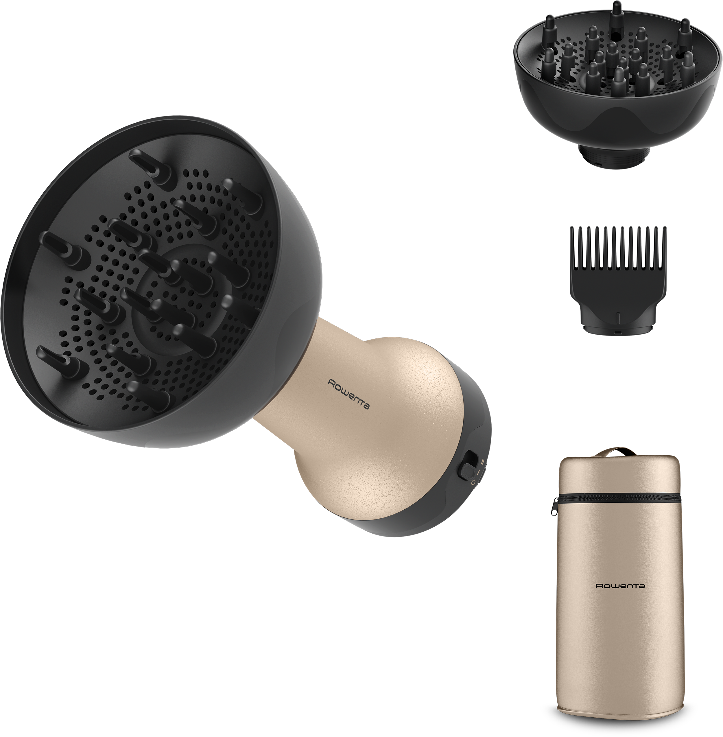 ROWENTA CV7D30E0 CURL HARMONY Hajszárító DC motor