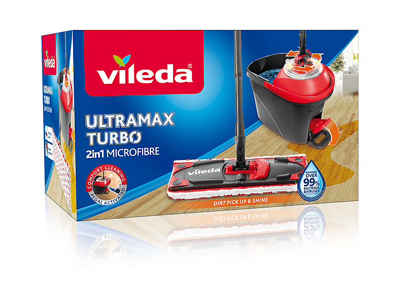 Vileda Wischmop Set Ultramat Turbo Wischmop Set