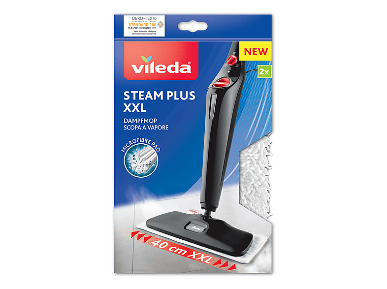 Vileda Ersatzbezug 2 Stück für Steam XXL