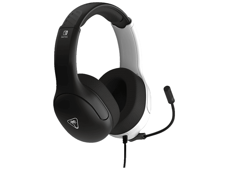 TURTLE BEACH TBS-8003-05 AIRLITE FIT HEADSET Nintendo Switch/Switch2, Over-ear Gaming Headset Schwarz/Weiß