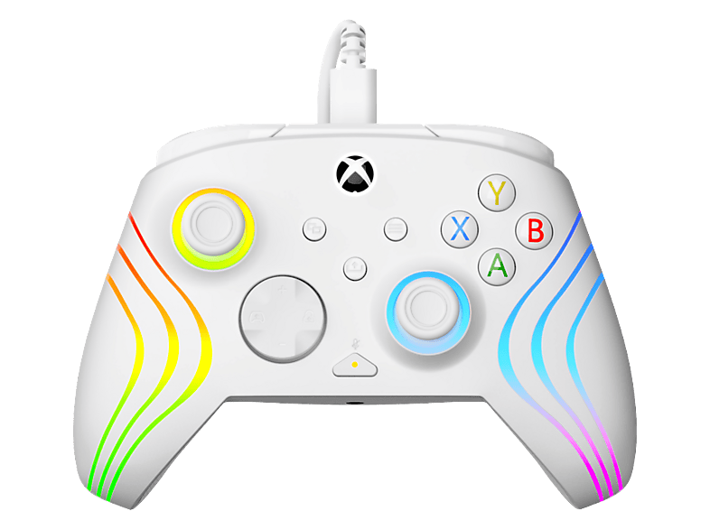 Kontroler przewodowy TURTLE BEACH Afterglow Wave Biały do Xbox Series/Xbox One/PC 231860
