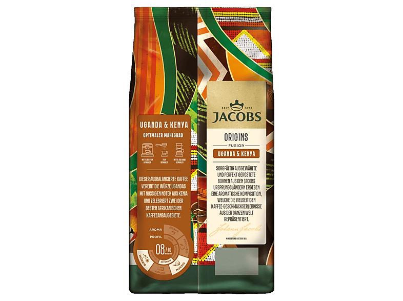 Jacobs Origins Uganda & Kenya Kaffeebohne, 1 kg — Foto 2 von 2