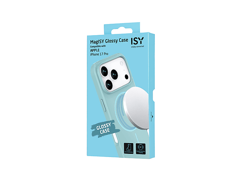 Thumbnail - ISY ISC-8004 MagISY Glossy, Backcover, Apple, iPhone 17 Pro, Blau