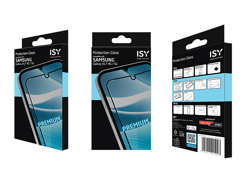 Thumbnail - ISY IPG-5222 Displayschutz (für Samsung Galaxy A17 4G / 5G)