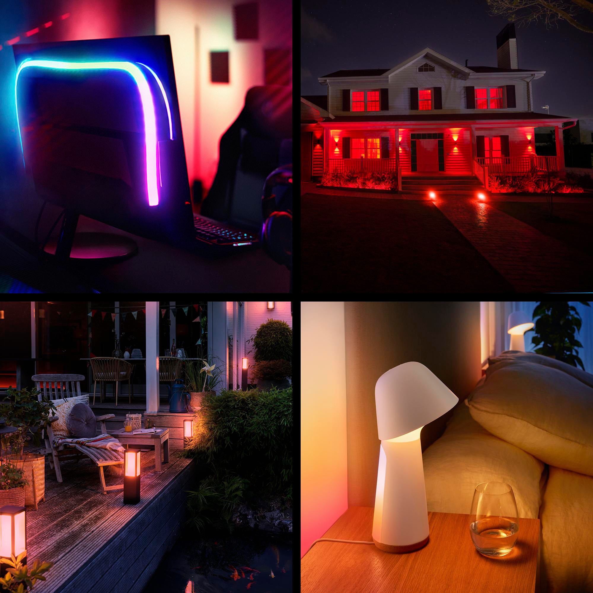 PHILIPS Hue Essential White & Color Ambiance 806 A60 E27 smarte