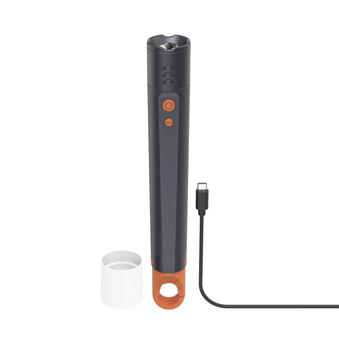 HAMA FLX1200-C LED Zseblámpa, 4 mód + SOS, 1200 lumen, tölthető (228607)