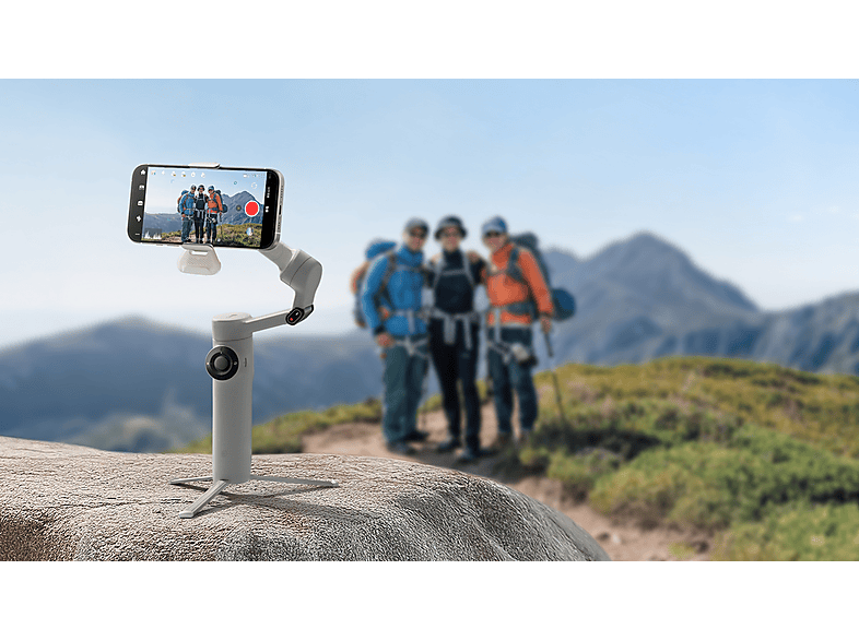 Thumbnail - INSTA360 Flow 2 Ai Tracker Bundle Gimbal, Stone Grey