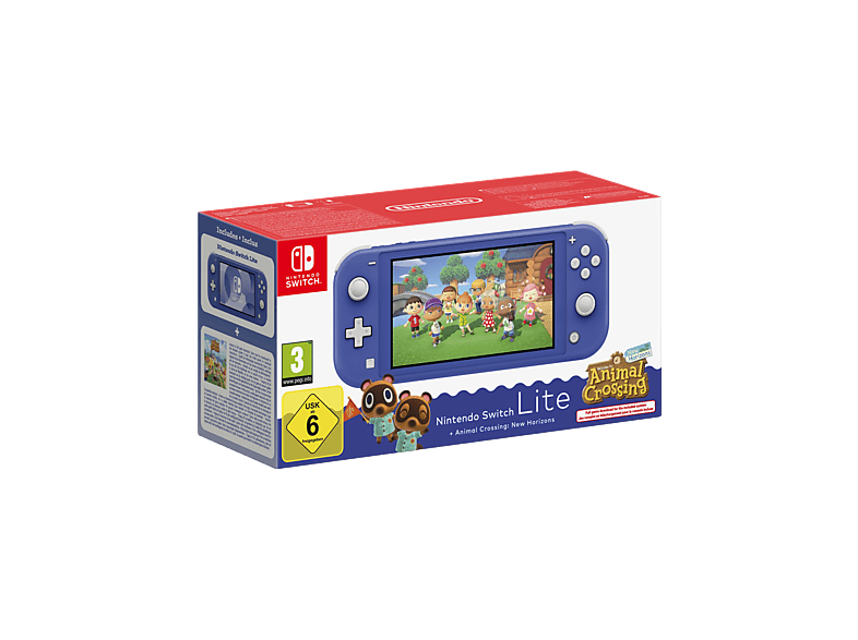 Nintendo Switch Lite + Animal Crossing: New Horizons Blue 32 Gb