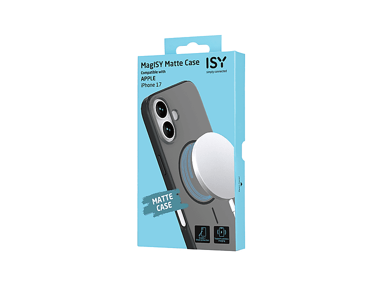 Thumbnail - ISY ISC-8100, Backcover, Apple, iPhone 17, Matt schwarz