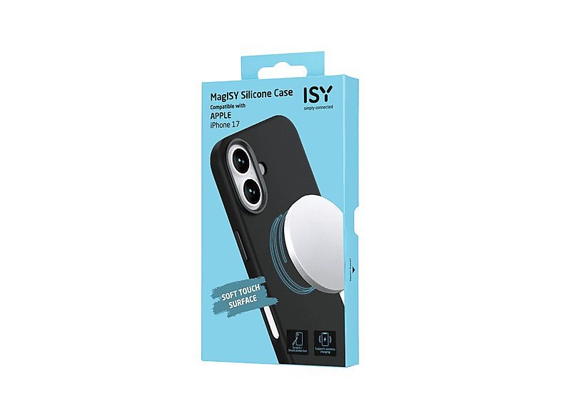 Thumbnail - ISY ISC-2367, Backcover, Apple, iPhone 17, Schwarz