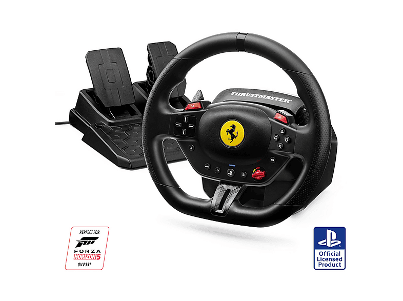 THRUSTMASTER T98 Ferrari 296 GTB für PS5 & PS4 & PC Gaming Lenkrad
