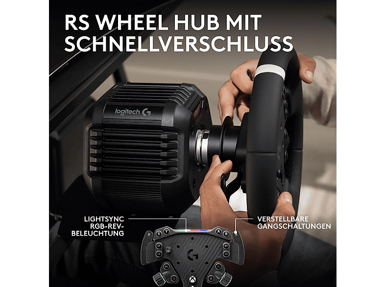 Thumbnail - LOGITECH G RS50 System für Xbox/PC Lenkrad + Base