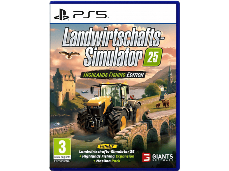 Landwirtschafts-Simulator 25: Highlands Fishing Edition - PlayStation 5 [Blu-ray]
