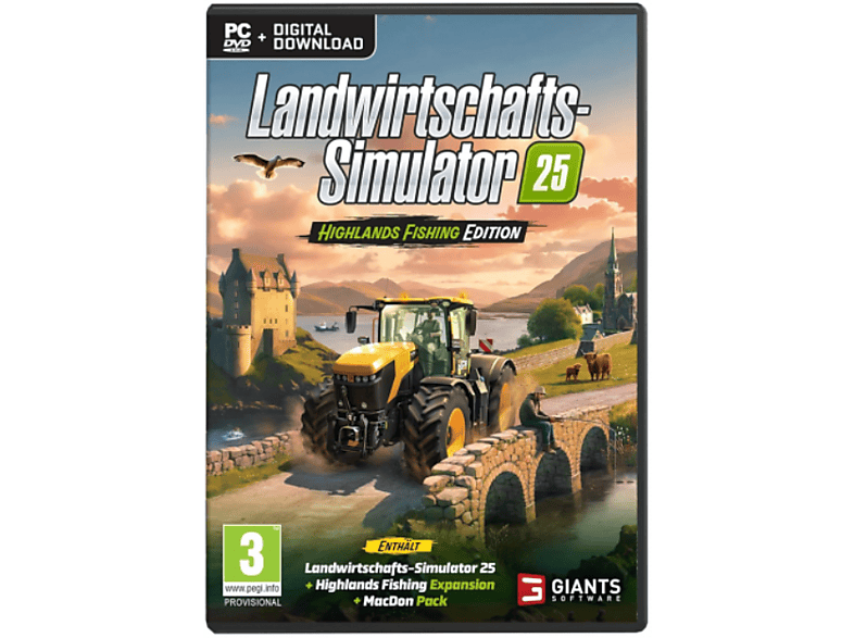 Landwirtschafts-Simulator 25: Highlands Fishing Edition - PC [DVD]