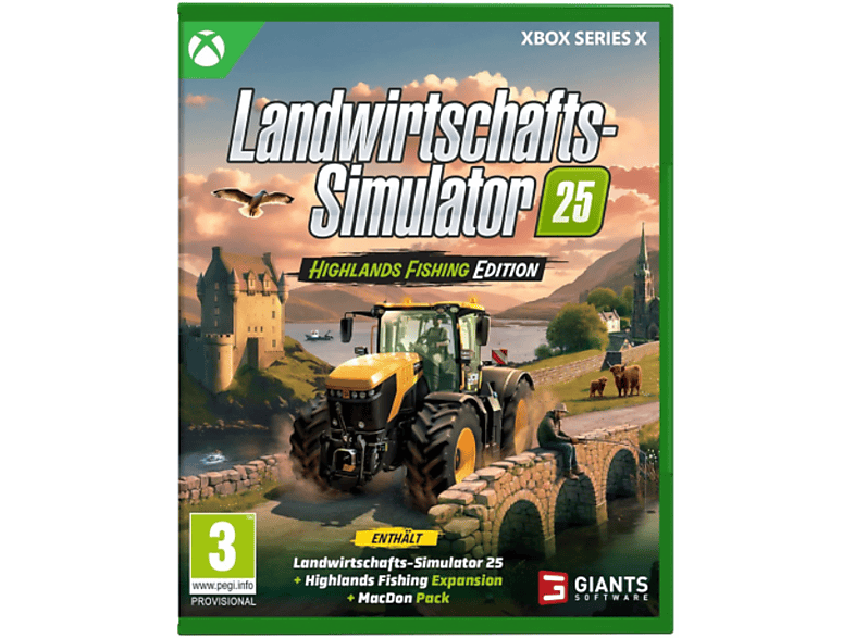 Landwirtschafts-Simulator 25: Highlands Fishing Edition - XBox Series X [Blu-ray]