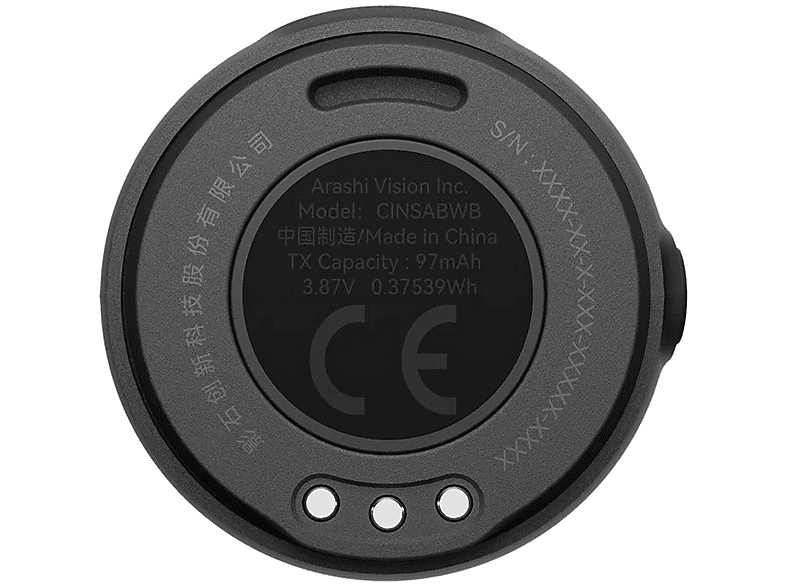 Insta 360 Mic Air (1 TX + 1 RX), Schwarz; Mikrofon — Foto 2 von 5