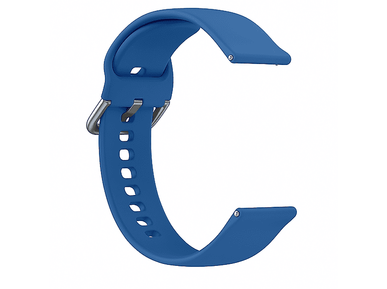 Correa - Friendly License FRSWB113, Silicona, Compatibilidad Universal, Resistente al agua y sudor, 22mm, Blanco/Azul/Rojo – imagen 2