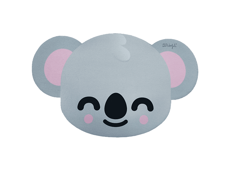 Alfombrilla ratón - Wondee MRALF016, Antideslizante, Diseño Koala