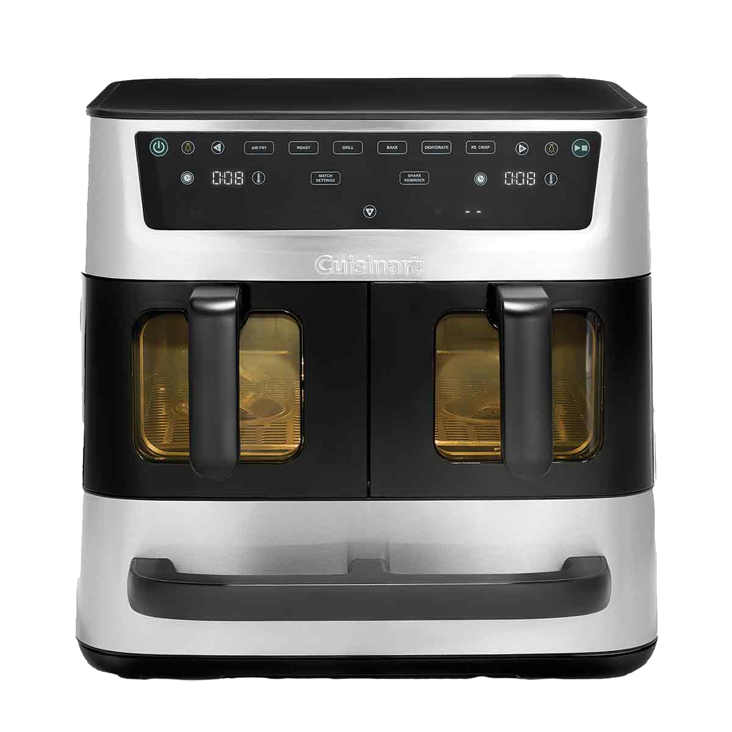 Cuisinart 13.2l Tri-zone Air Fryer Ss Window Aft13xsse Heteluchtfriteuse afbeelding