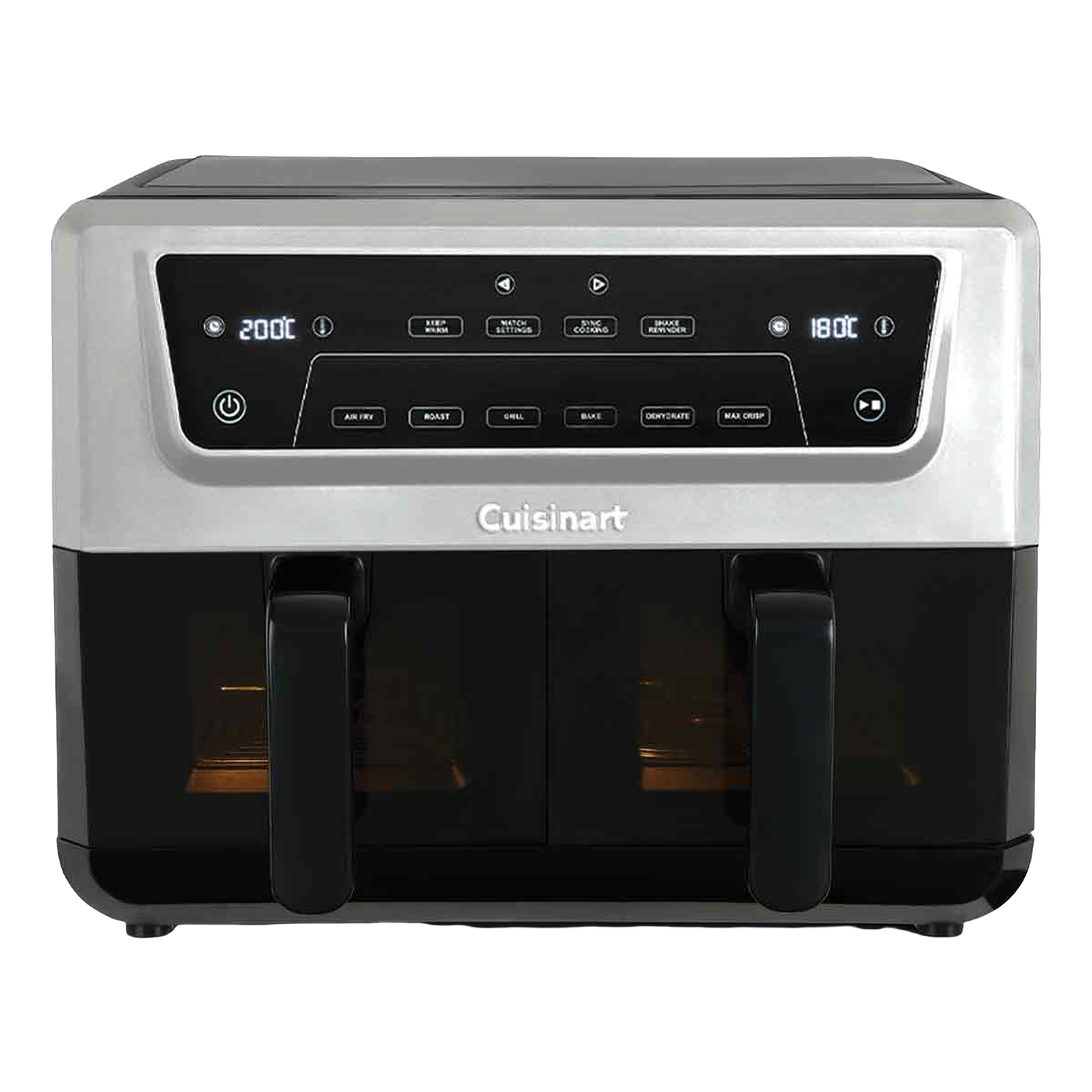 Cuisinart 10.4l Dual Basket Air Fryer Ss Window Afd10xsse Heteluchtfriteuse