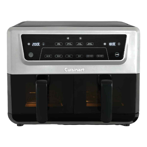 Cuisinart Dual Basket Airfryer 10.4L Zilver