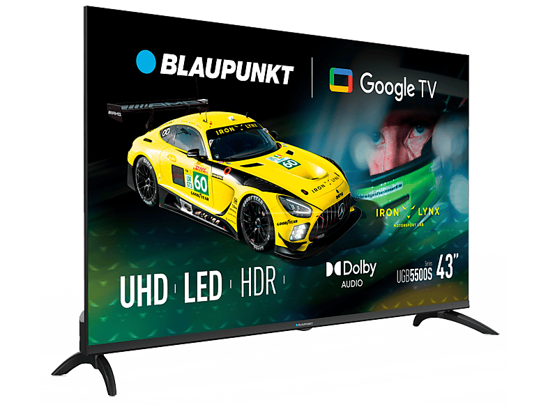 Telewizor BLAUPUNKT 43UGB5500S 43" LED 4K Google TV HDMI 2.1 – zdjęcie 2