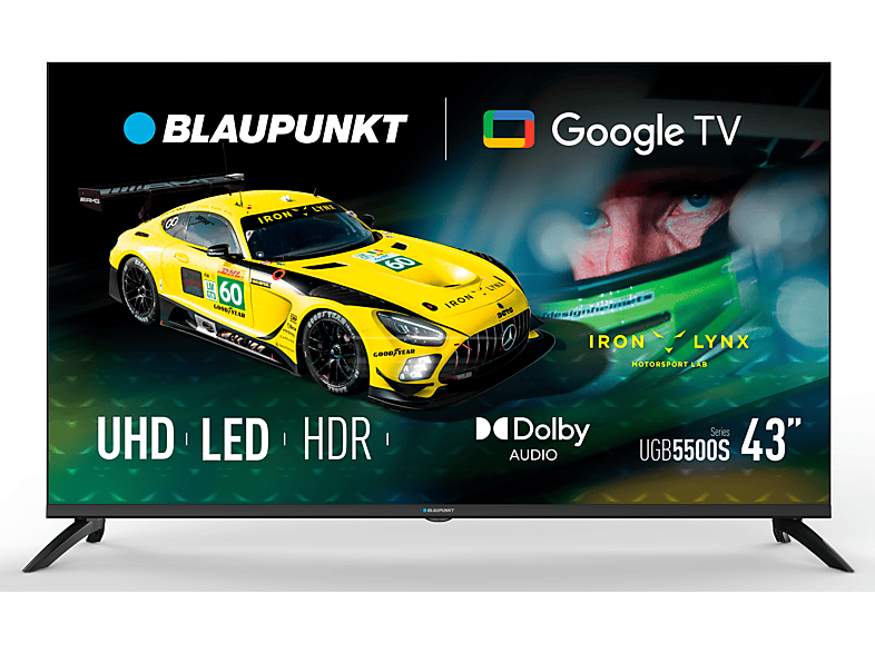 Telewizor BLAUPUNKT 43UGB5500S 43" LED 4K Google TV HDMI 2.1