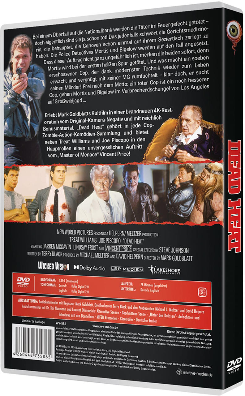 Filmcover: Vier Männer, darunter Vincent Price, blicken düster.