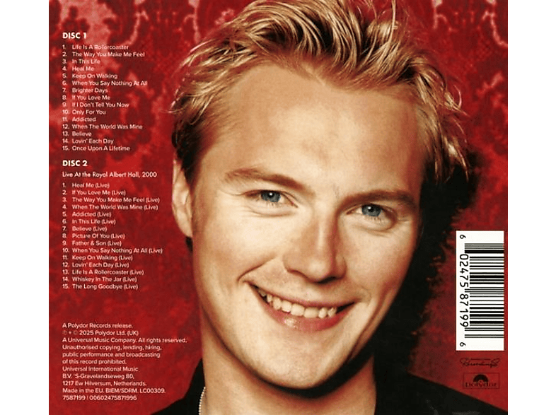 Thumbnail - Ronan Keating - (25th Anniversary Deluxe Edition) (CD)