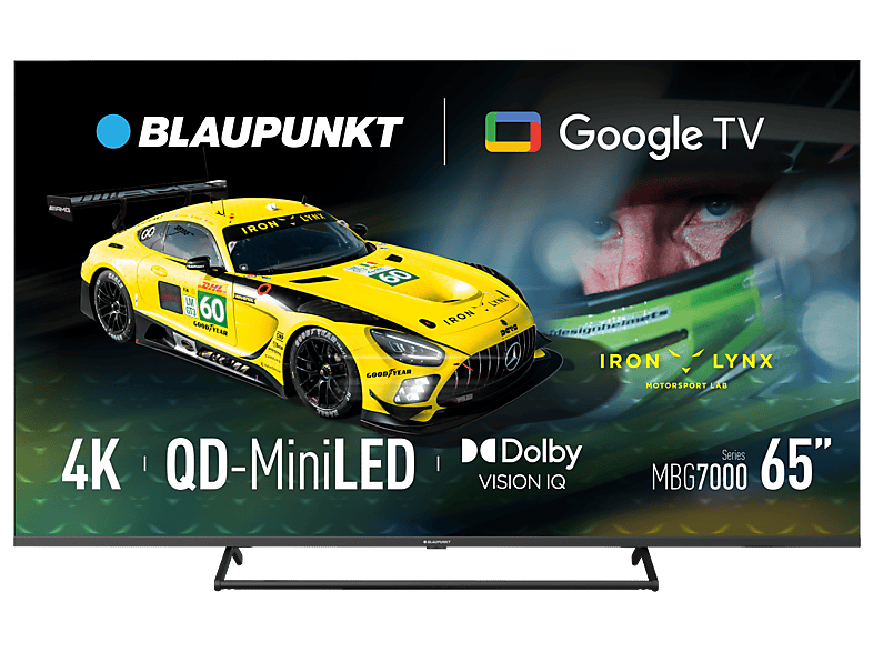 Telewizor BLAUPUNKT 65MBG7000S 65" QD-Mini LED 4K 144Hz VRR Google TV Dolby Atmos Dolby Vision HDMI 2.1
