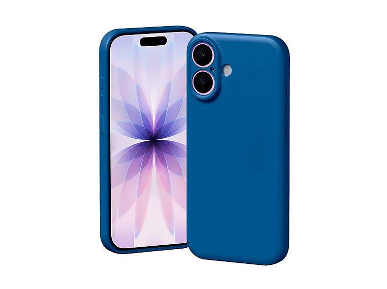 Isy Cover Silicone Cover Per Iphone 17, Blu