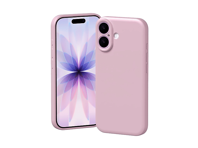 Isy Cover Silicone Cover Per Iphone 17, Rosa
