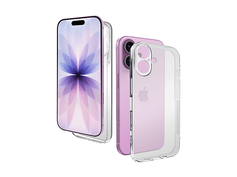 ISY Cover TPU Cover per iPhone 17, Trasparente