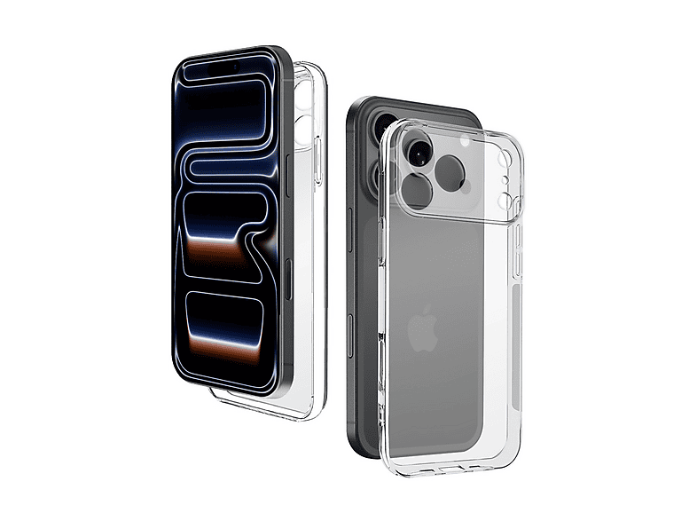 Isy Cover Tpu Cover Per Iphone 17 Pro, Trasparente