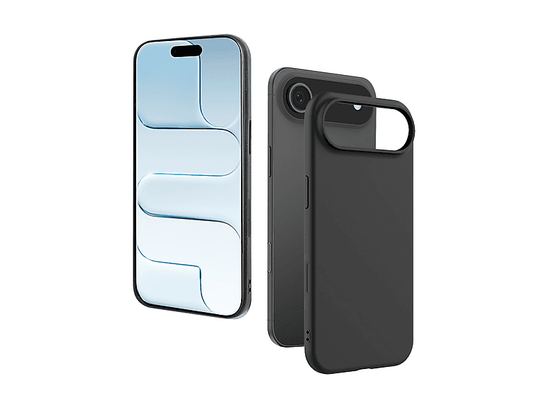 Isy Cover Tpu Cover Per Iphone 17 Air, Nero