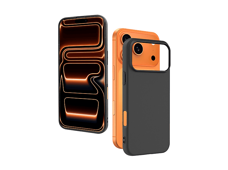 Isy Cover Tpu Cover Per Iphone 17 Pro Max, Nero
