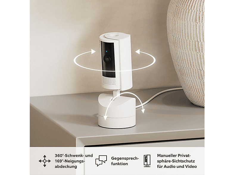 Thumbnail - RING Pan-Tilt Indoor Camera, Überwachungskamera