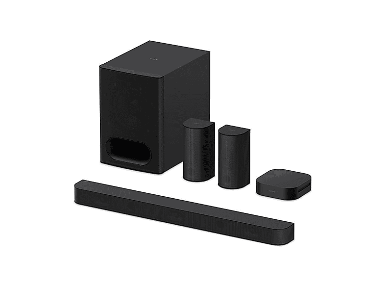 Soundbar + Subwoofer Sony Bravia Theatre System 6 5.1 canali, Potenza Max 1000 W, Cassa wireless, Nero